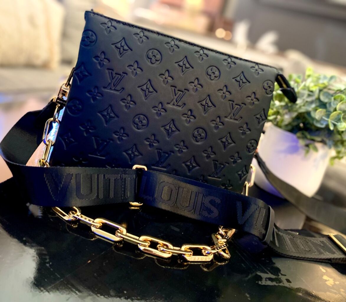 LV Black Coussin