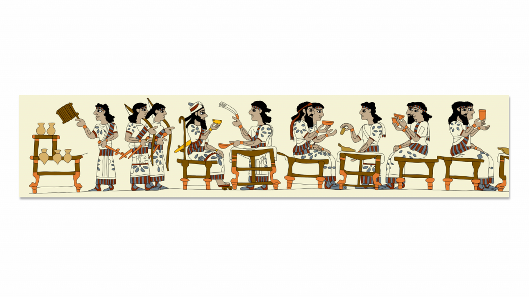 GALATEO Animation of Royal Banquet Ivory