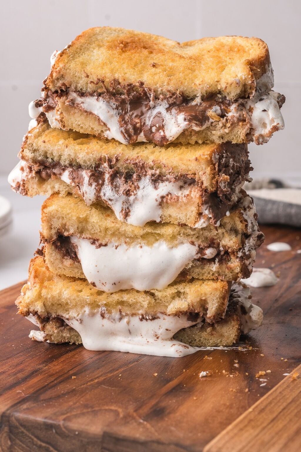 Air Fryer Fluffernutter Sandwich