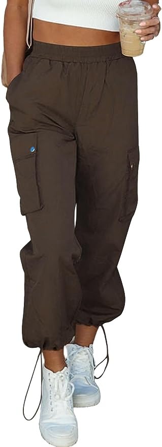 Evaless Loose Fit Paraschute Pants