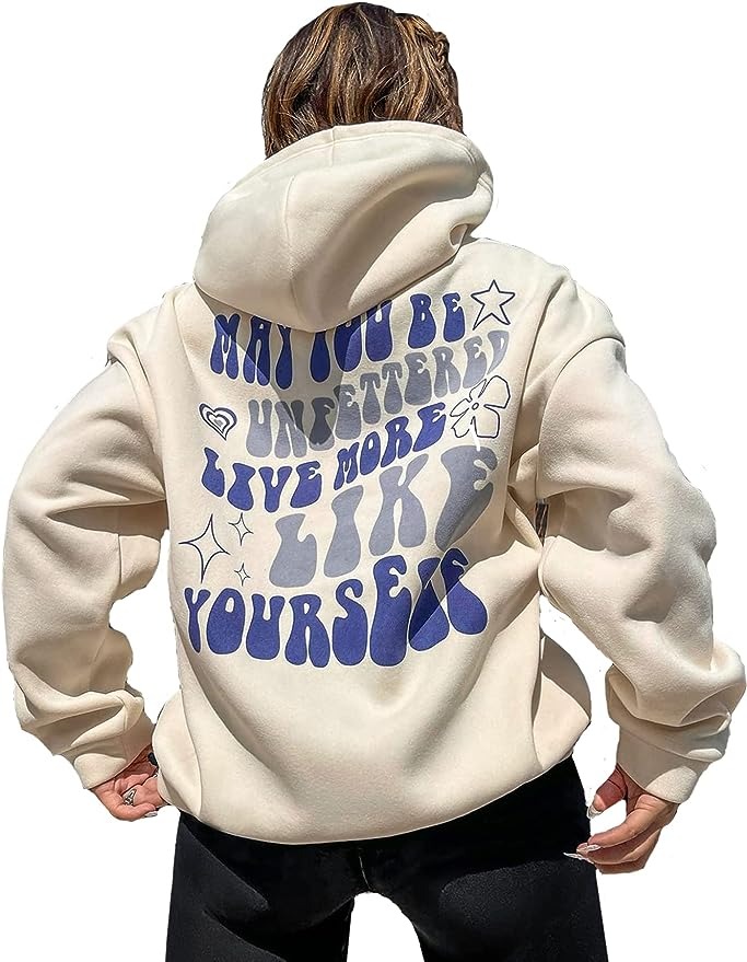MakeMeChic Slogan Hoodie
