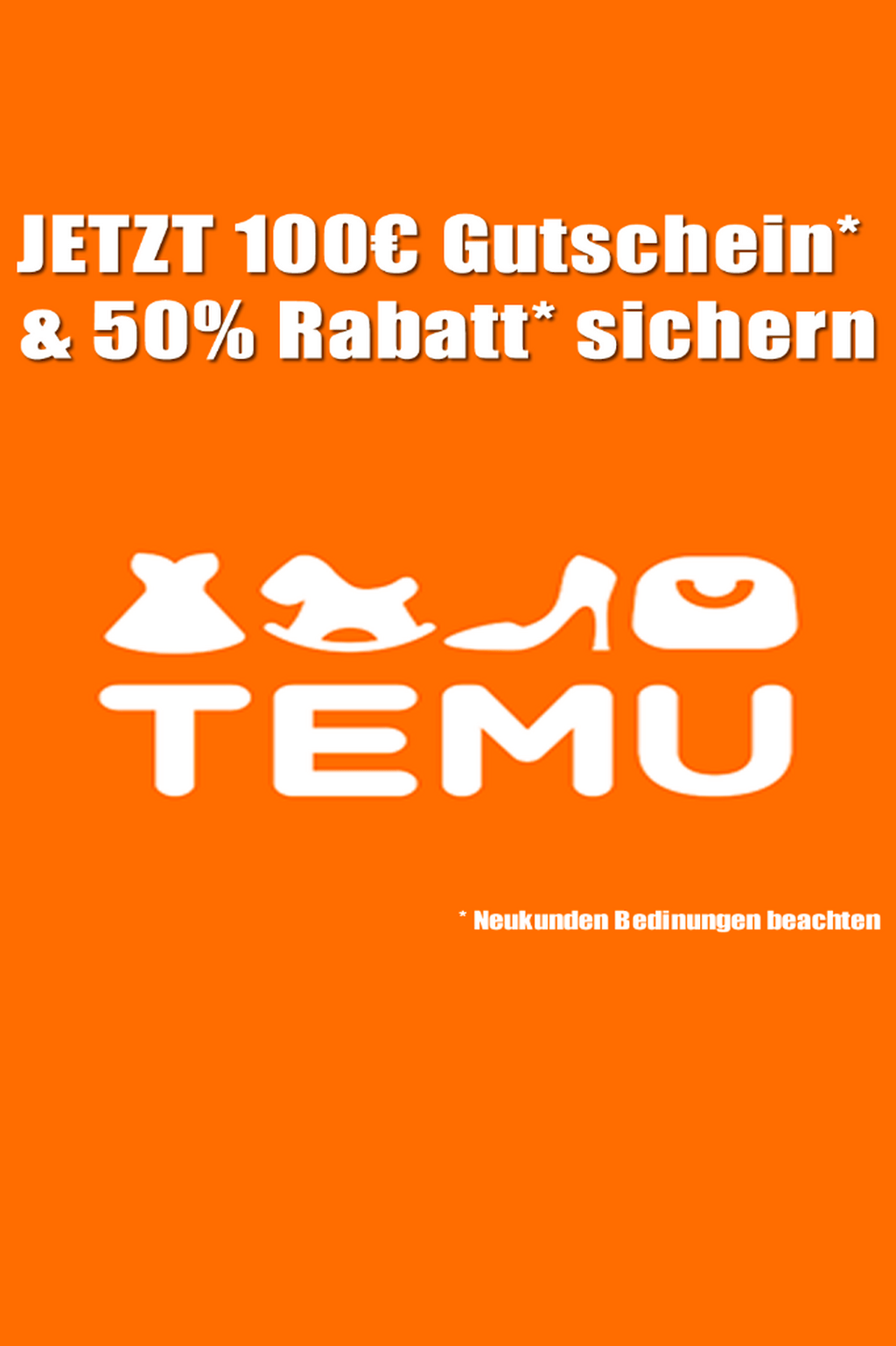 TEMU: 20% Provision | 2 &euro; pro AppNeukunde