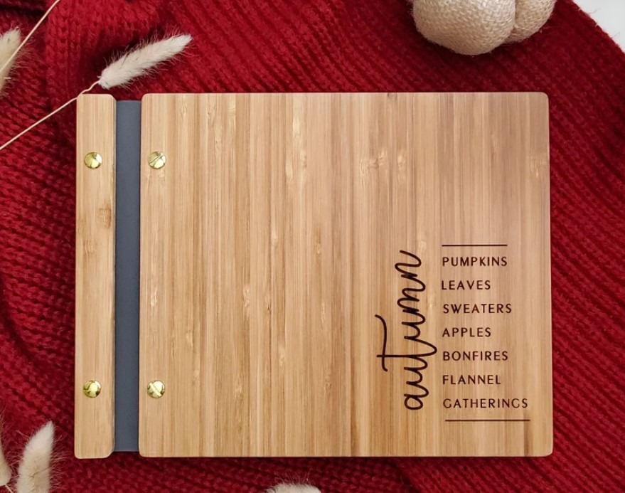Autumn Bucket List Scrapbook