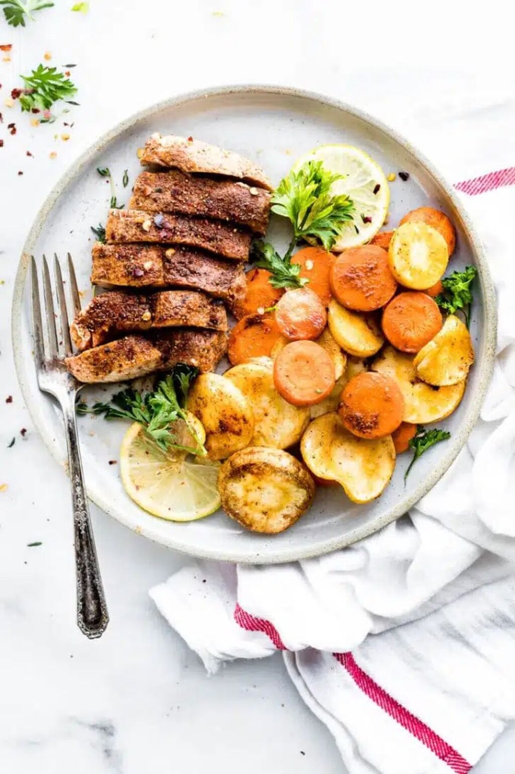 Sweet and smoky pork chops 