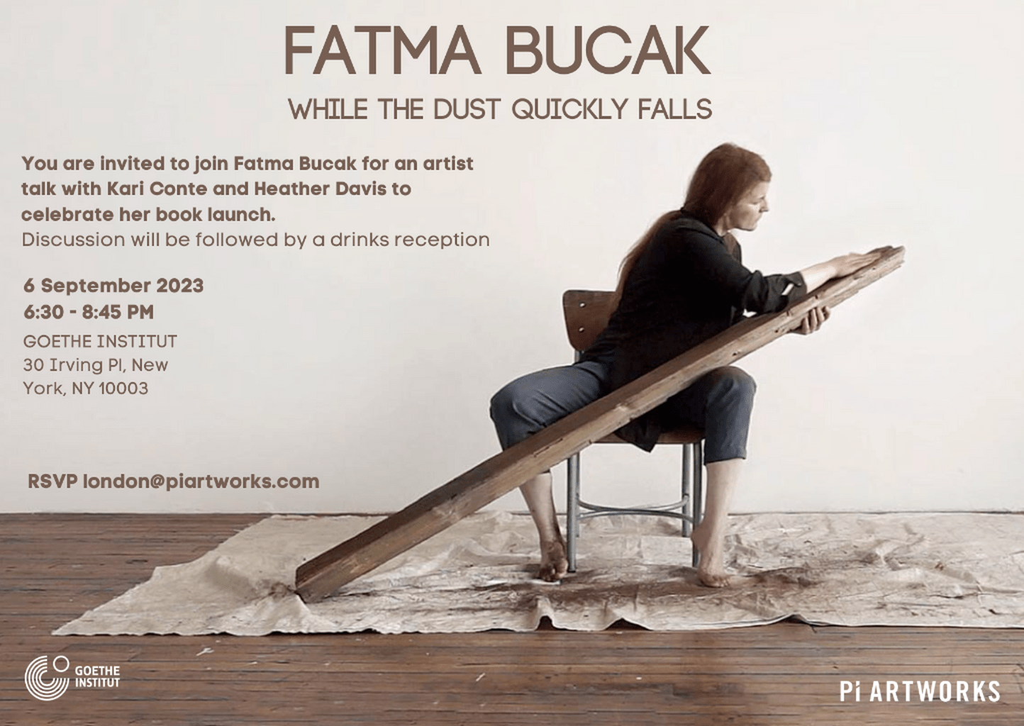 Fatma Bucak in Conversation at the Goethe Institut