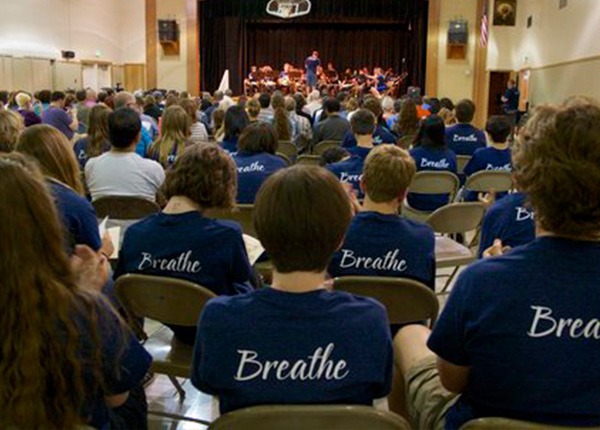 PYP musicians and faculty at Music Camps at Wallowa Lake