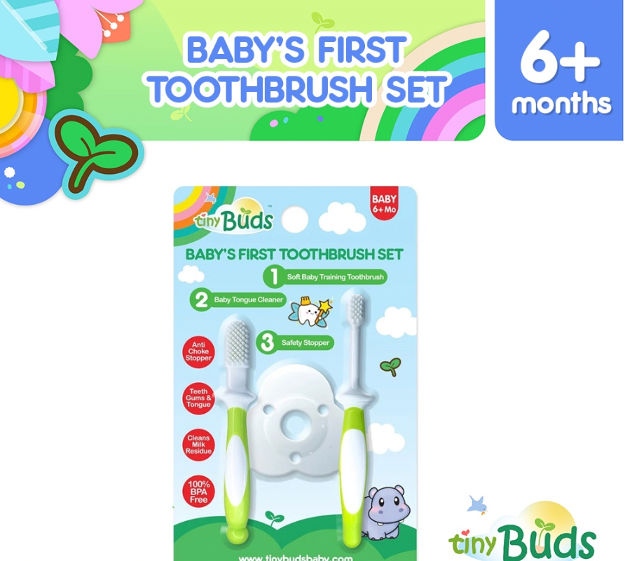 baby's first toothbrush set