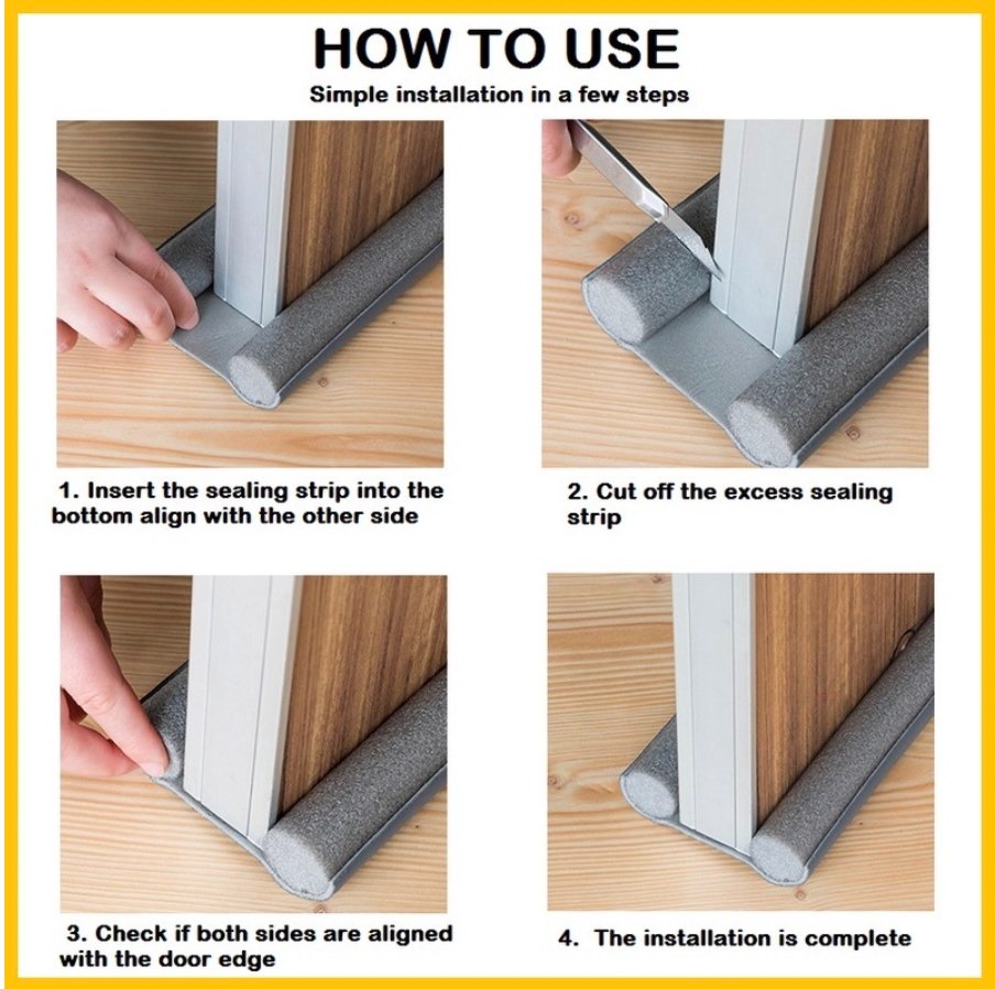 door gap seal