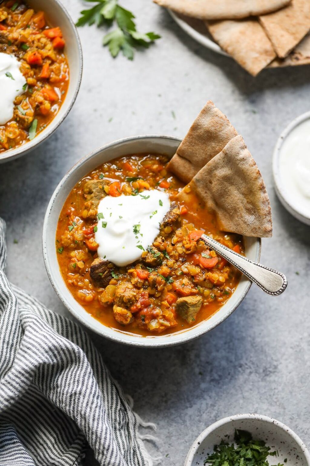 Slow Cooker Beef and Lentil Stew