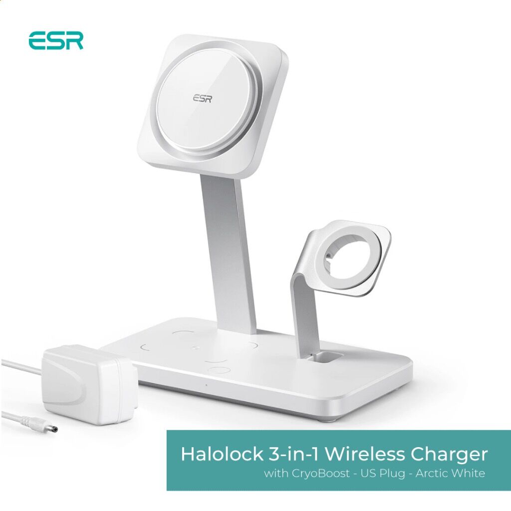 3-in-1 wireless charger for iphone, watch and airpods