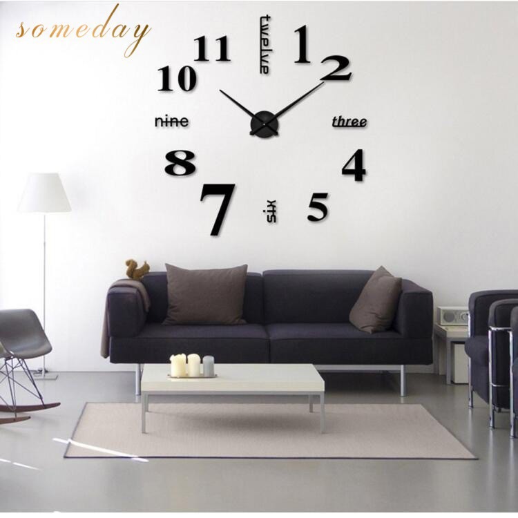 DIY LARGE WALL CLOCK