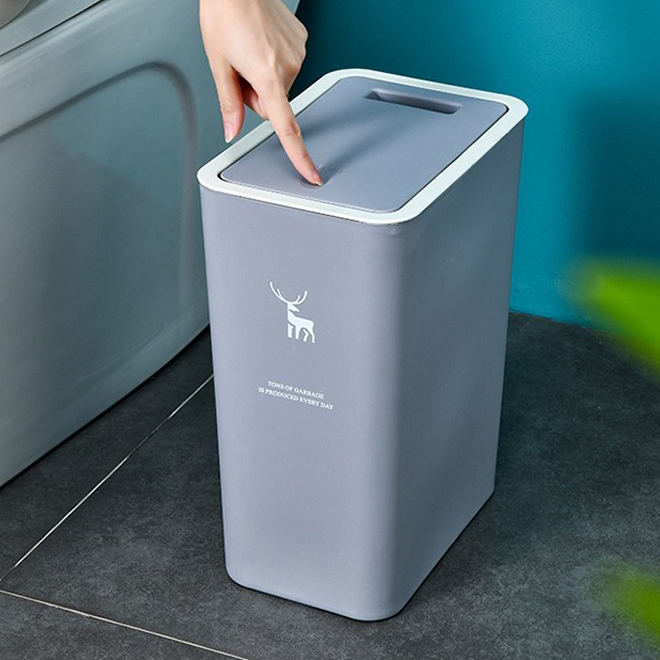 Press Type Trash can