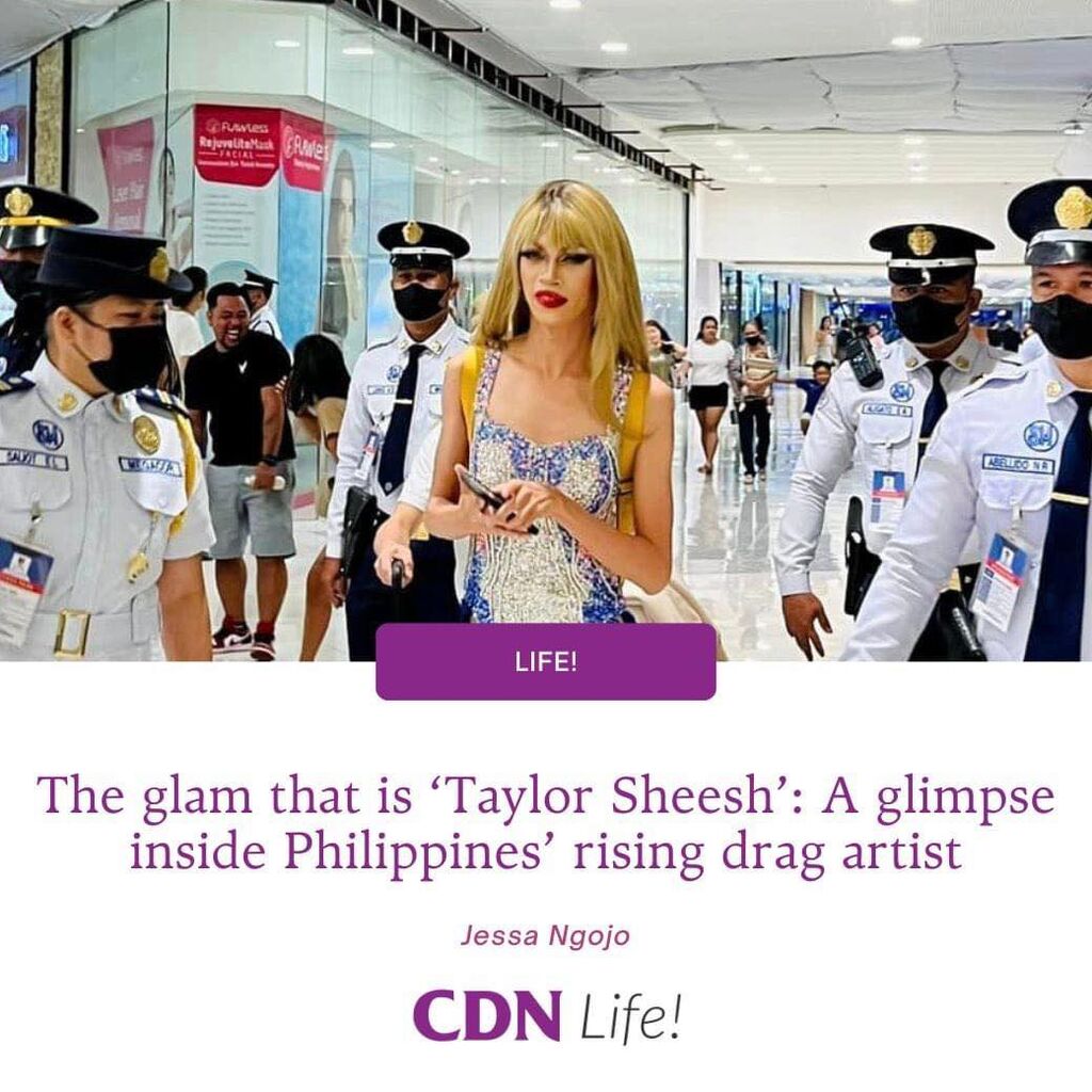 The glam that is 'Taylor Sheesh': A glimpse inside Philippines' rising drag artist