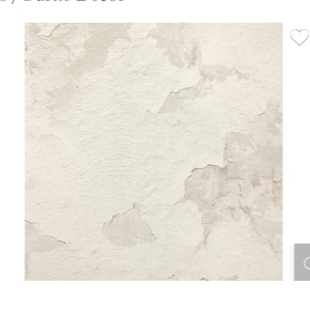 Cracked Plaster Wallpaper in Beige from the Precious Elements Collection by Burke Decor