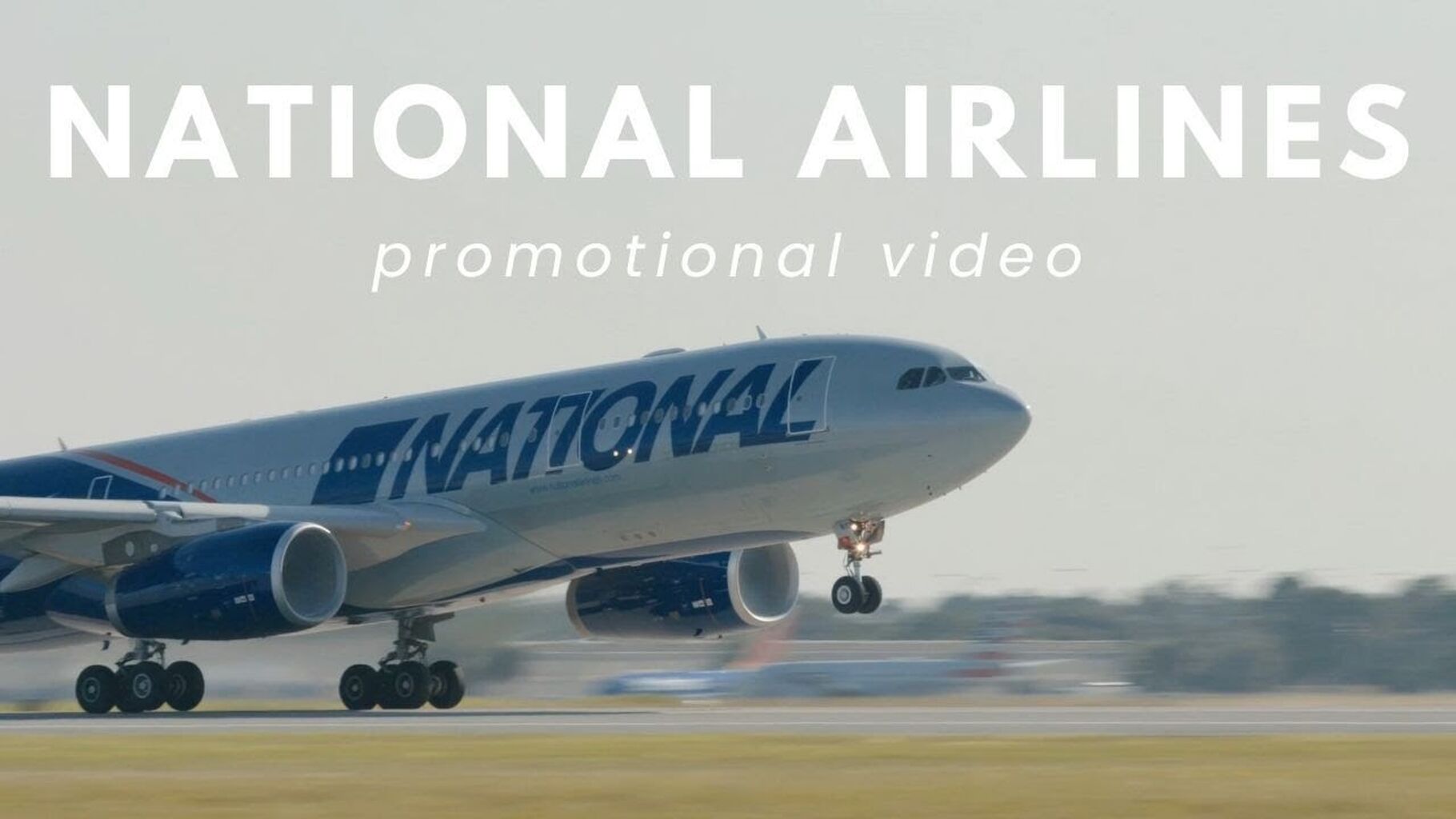 National Airlines Airbus A330 Promotional Video [Click to View]