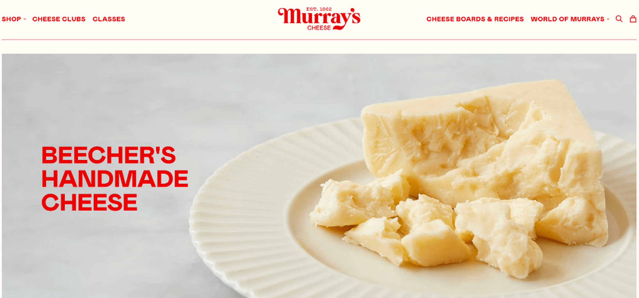 Shop Beecher's Cheeses at Murray's