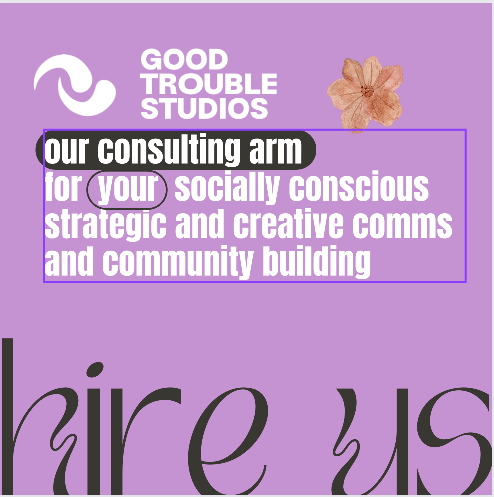 Hire our Social Impact Consulting Arm
