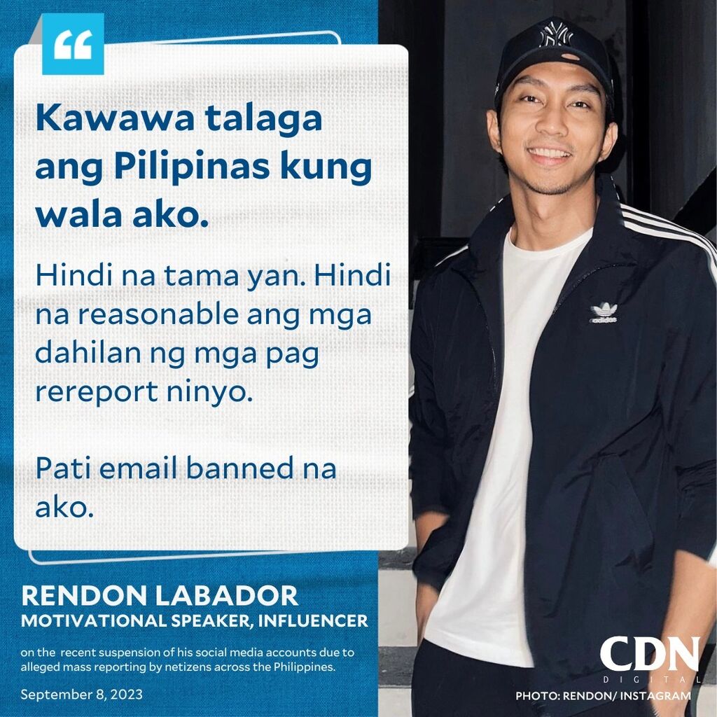 Rendon nawagtangan na pud og Google account: &lsquo;Pati email banned na ako&hellip;Hindi na reasonable ang mga pagre-report ninyo!&rsquo;