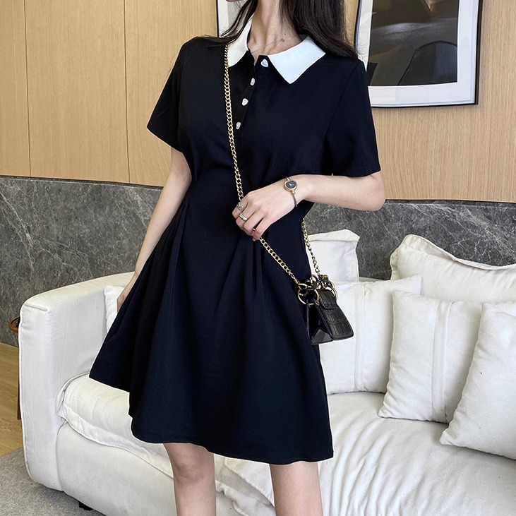 Black Polo Dress