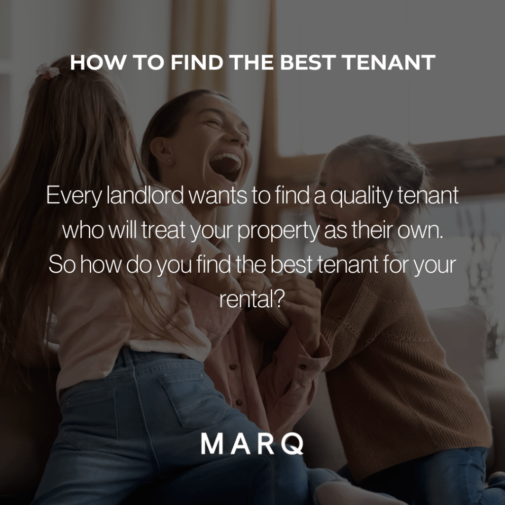 How to find the best tenant