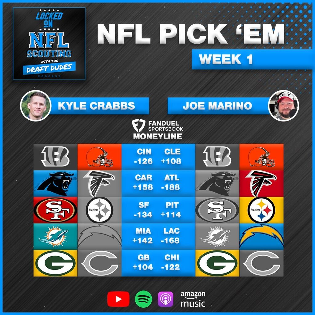 Draft Dudes Week 1 NFL Picks