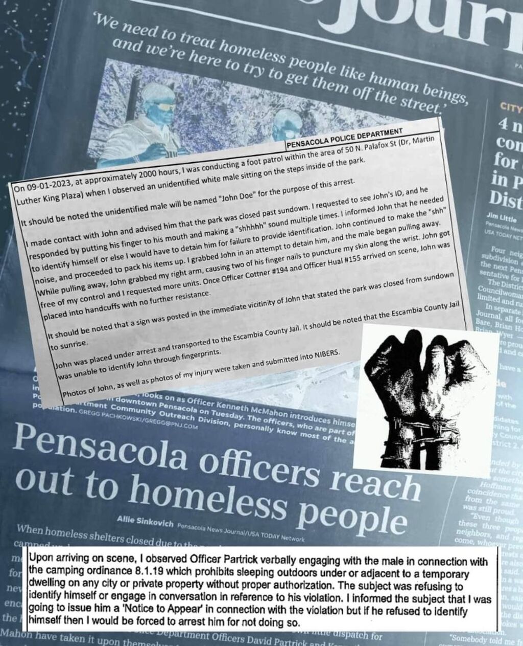PPD Harassment of Downtown Homeless (MKTS)