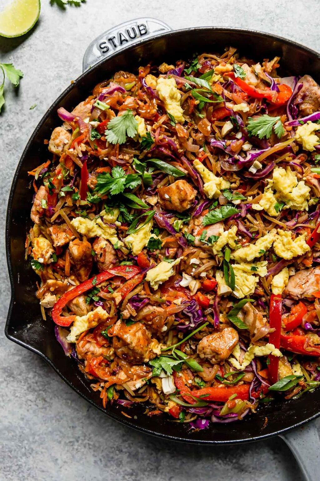 Chicken Pad Thai (high-protein lunch series)