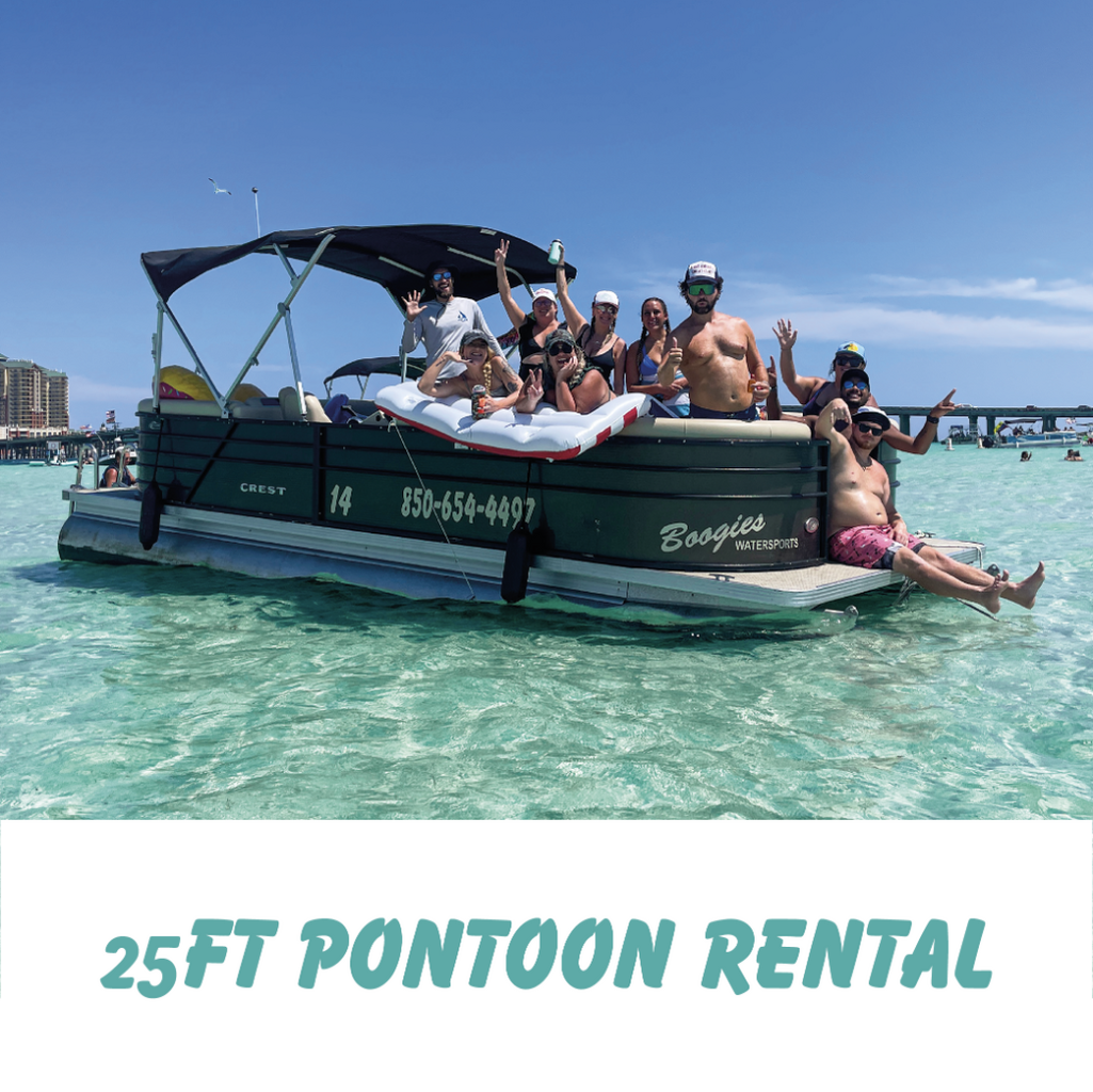 25ft Pontoon Rental