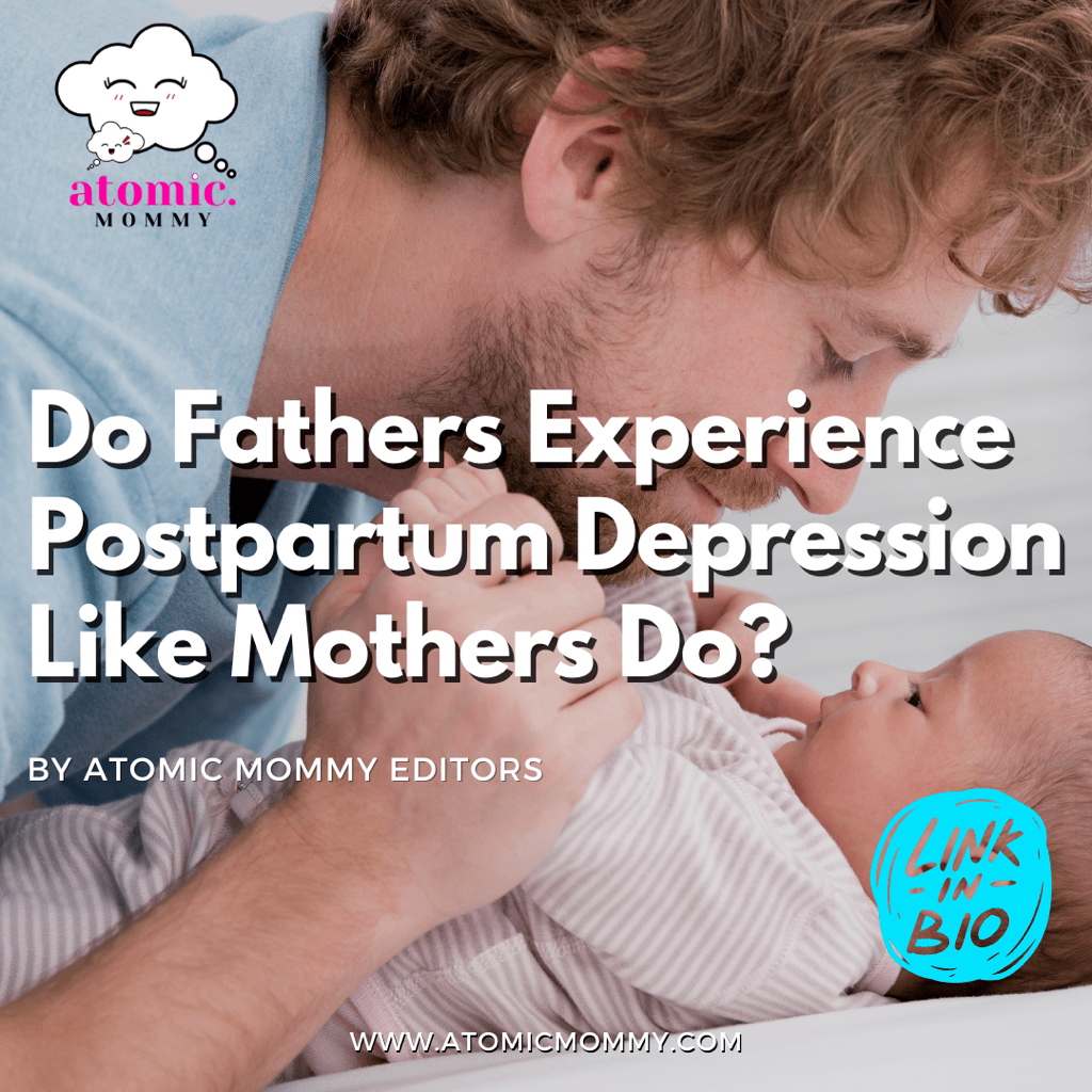 do fathers experience postpartum depression like mothers do