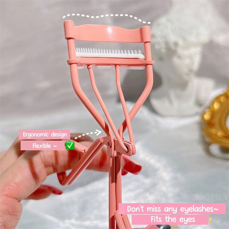 Eyelash Curler with Eye Comb