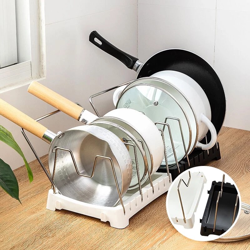 STAINLESS STEEL POT ORGANIZER