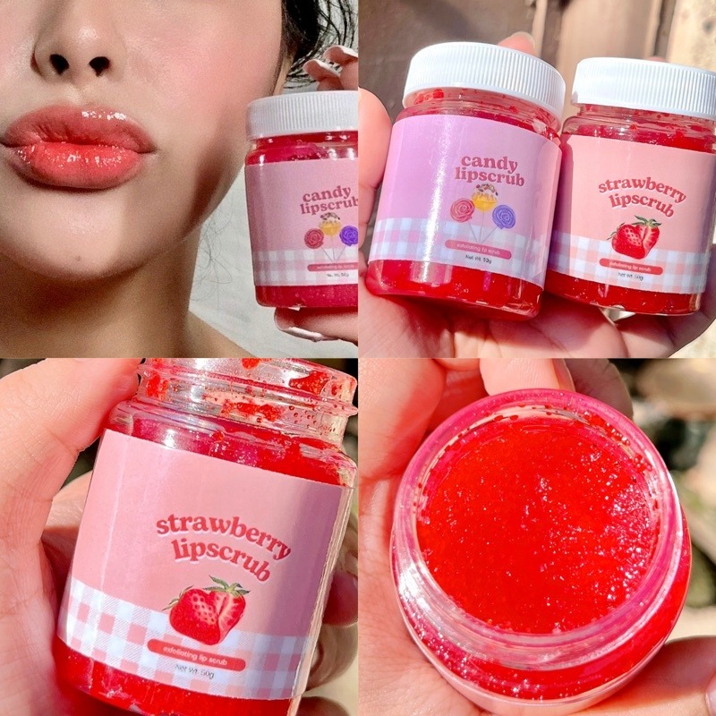 Exfoliating Sugar Lipscrub with Vitamin E (Organic)