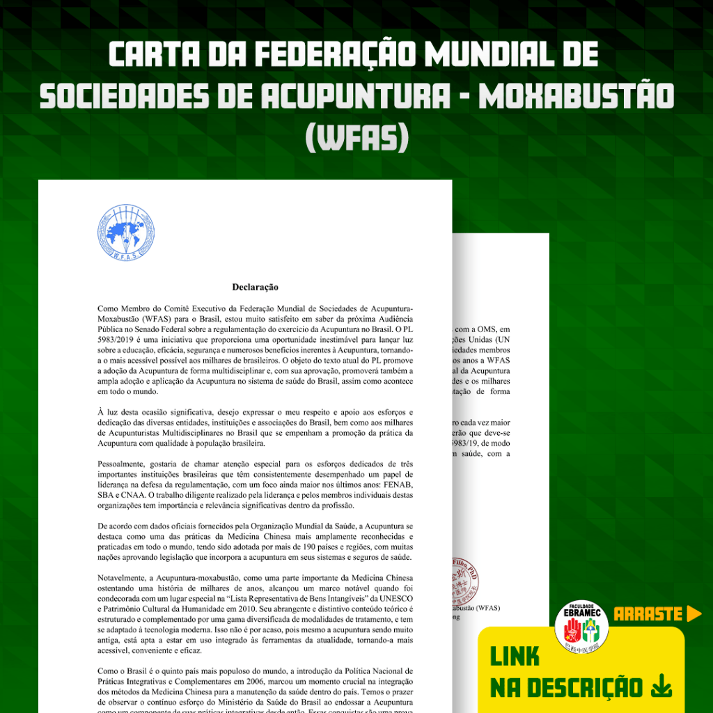 CARTA APOIO WFAS