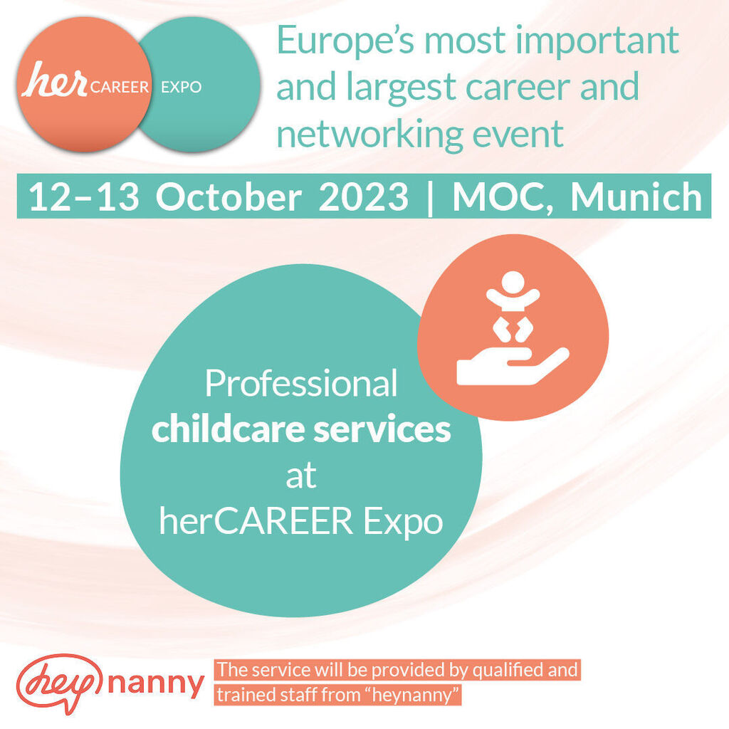 Childcare service at herCAREER Expo 