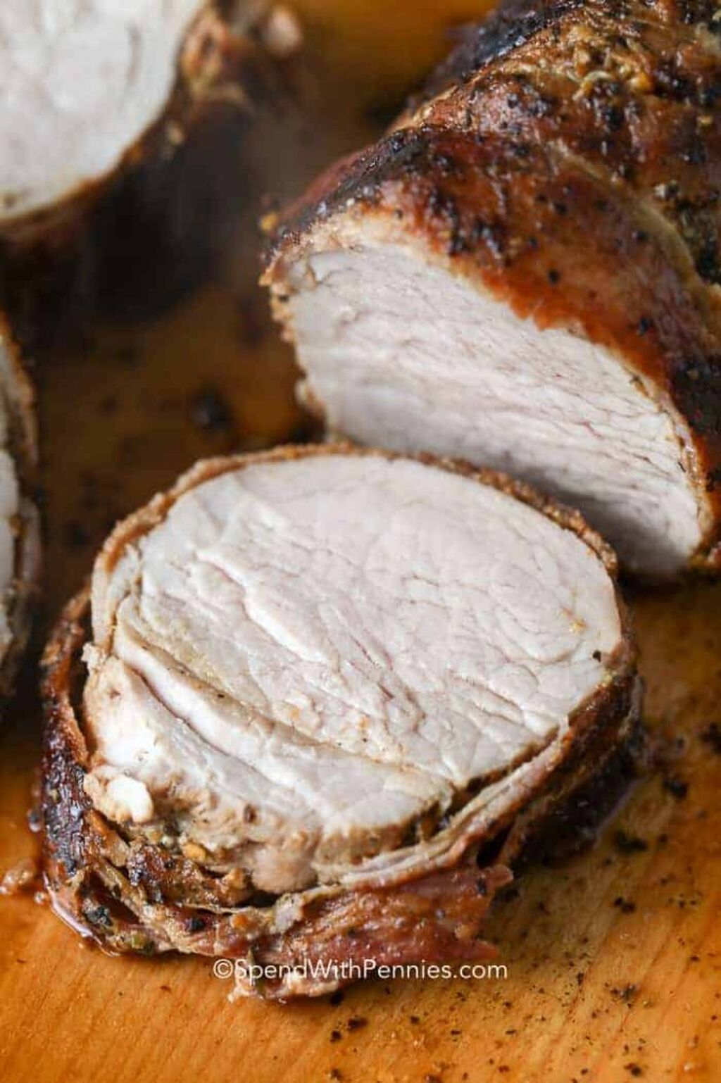 Bacon Wrapped Pork Tenderloin