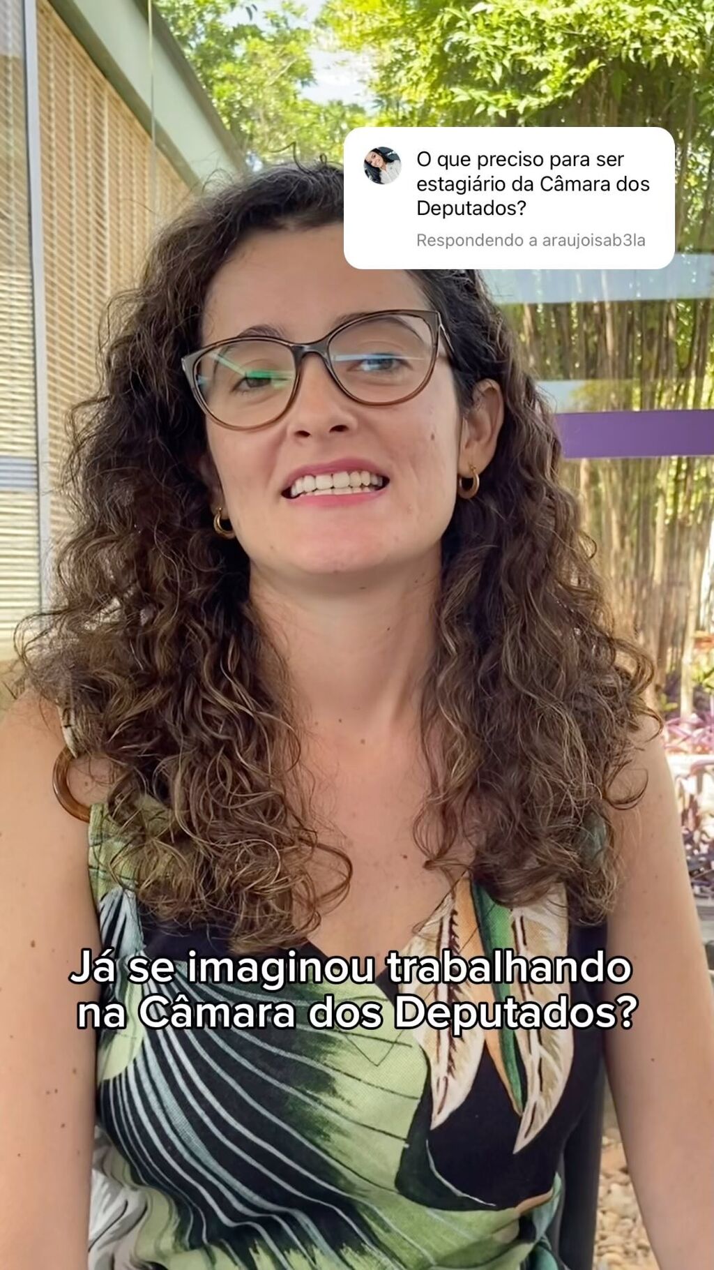 Est&aacute;gio na C&acirc;mara