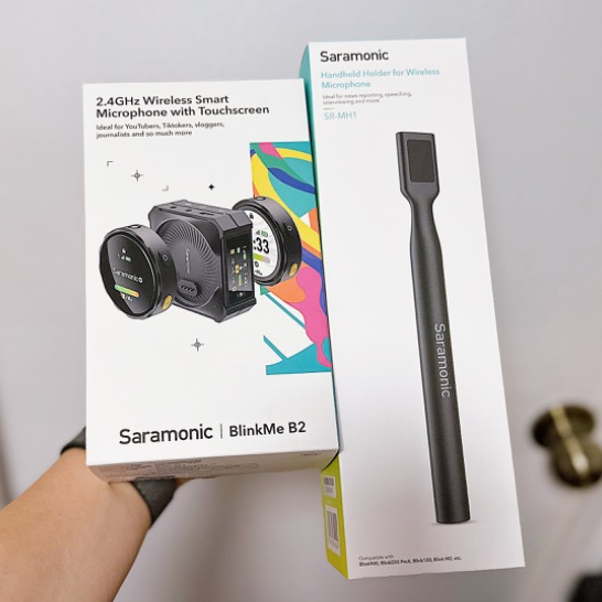 Know more about the Saramonic BlinkMe B2 Wireless Microphone and get yours now