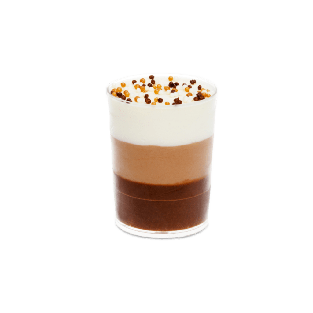 Mousse cu 3 ciocolate