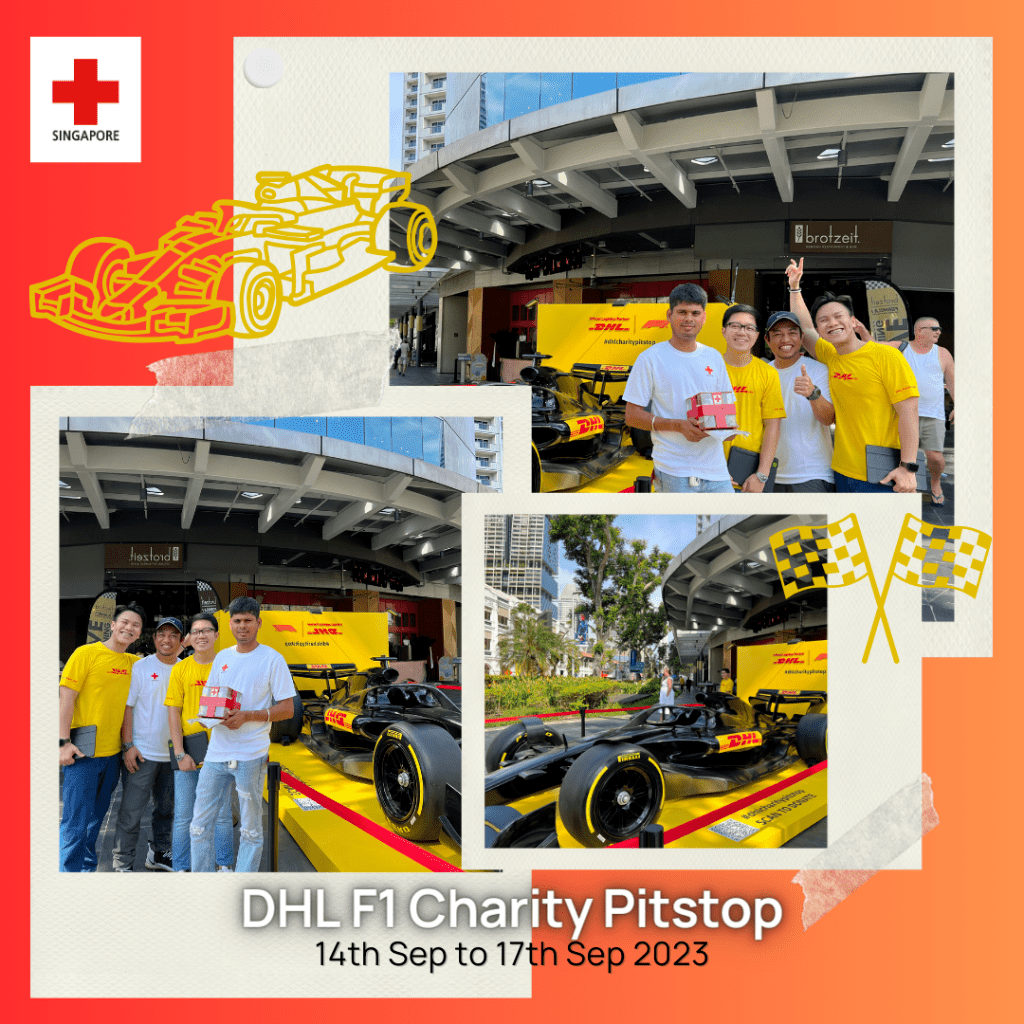 💌 DHL x SRC: F1 Charity Pit-stop