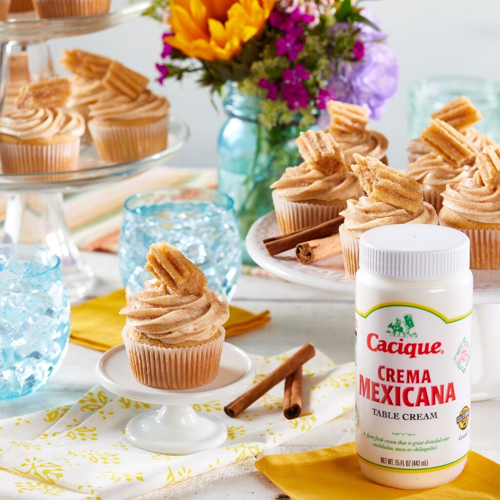 Churro Cupcakes