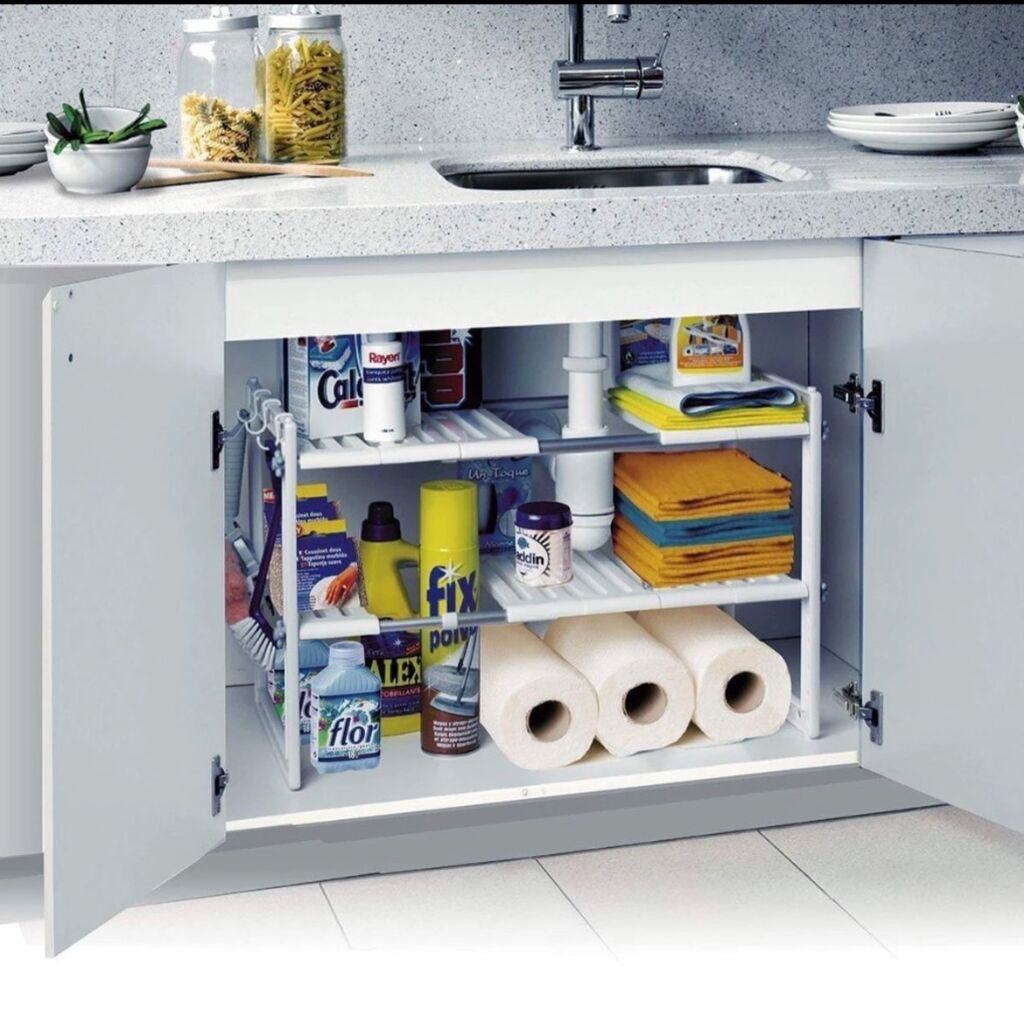 ADJUSTABLE KITCHEN RACK