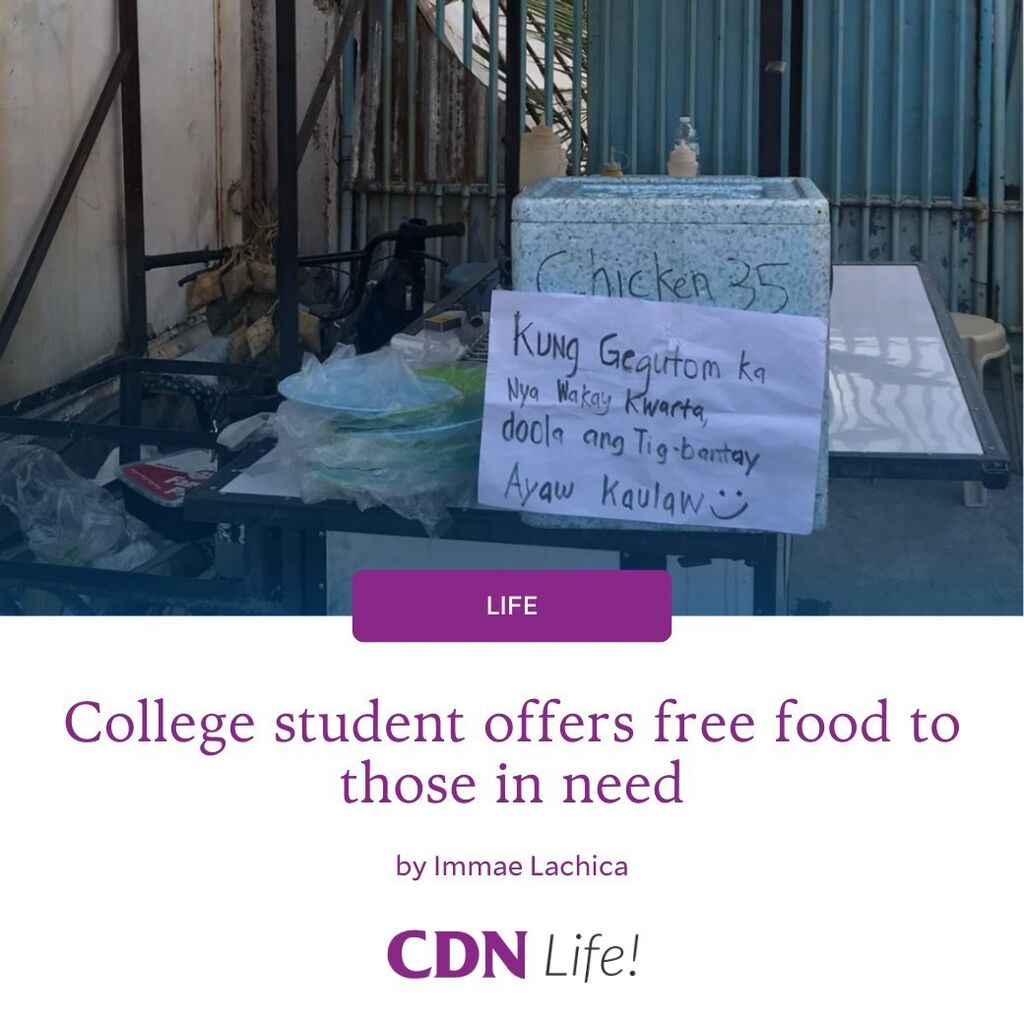 College student offers free food to those in need