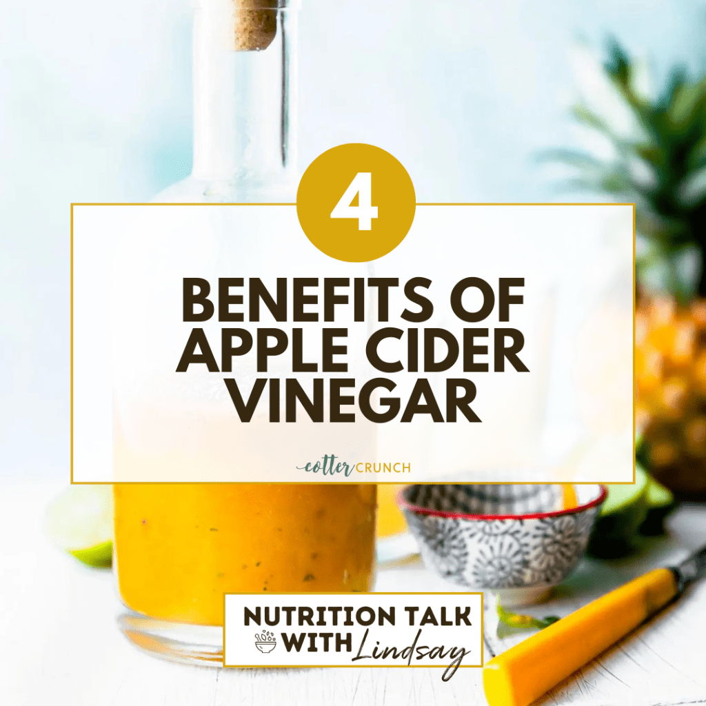 Benefits of apple cider vinegar 