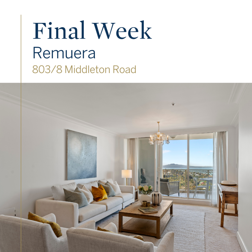 Final Week - 803/8 Middleton Road