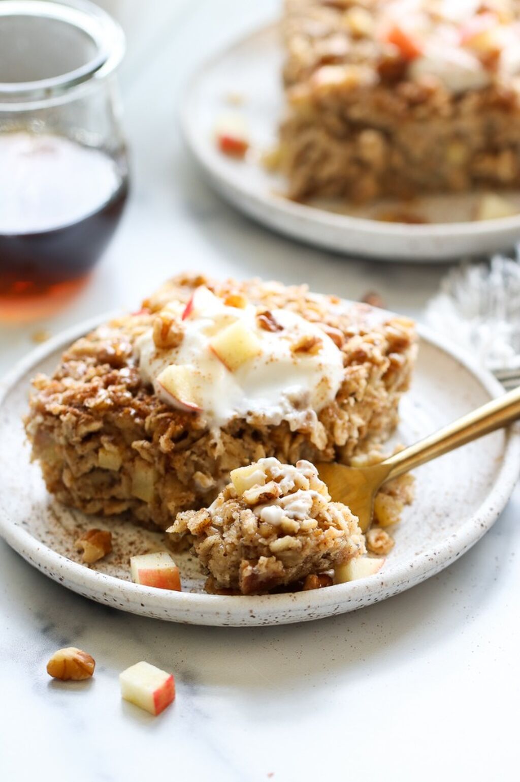 Apple Baked Oatmeal (Saturday Reel)