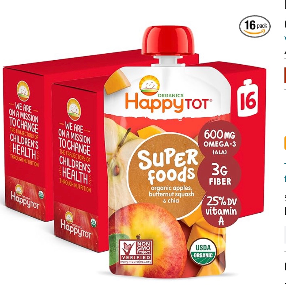 16pk Happy tot,  clip coupon Sub&save