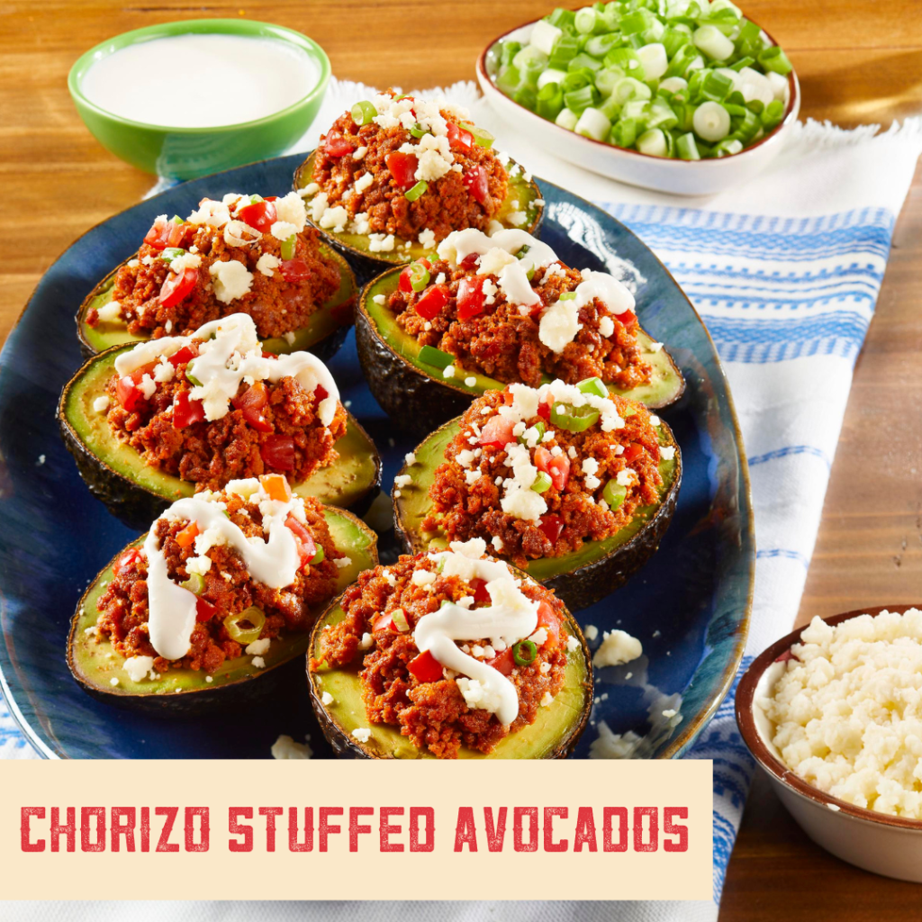 Chorizo Stuffed Avocado 