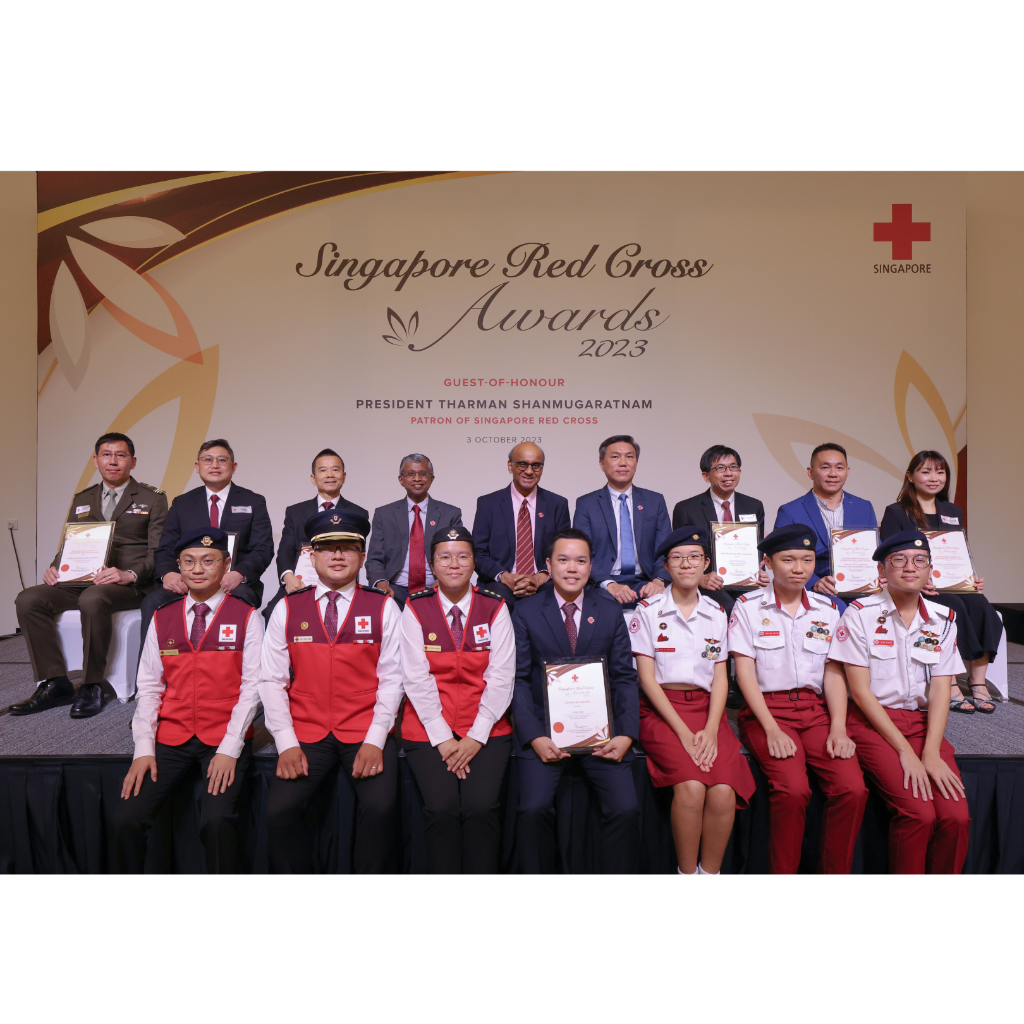 🏆 More Than 110 Volunteers and Partners Honoured at Singapore Red Cross Awards Ceremony