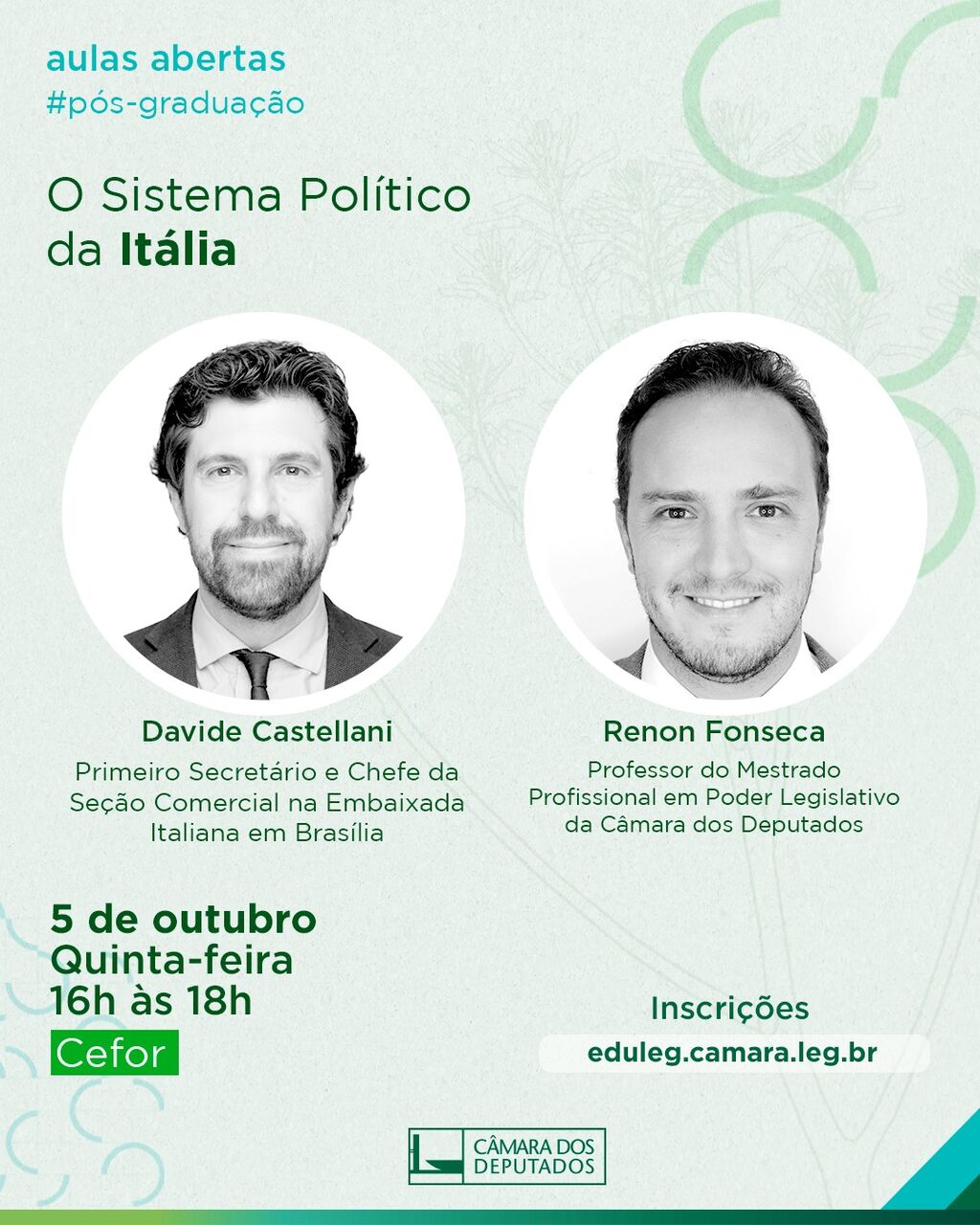 Aulas Abertas - O sistema pol&iacute;tico da It&aacute;lia