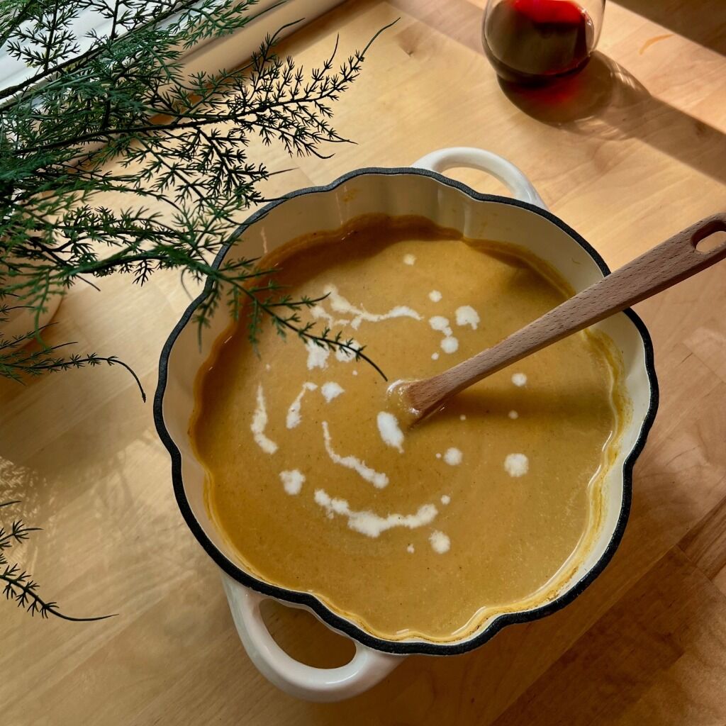 Apple Butternut Squash Soup